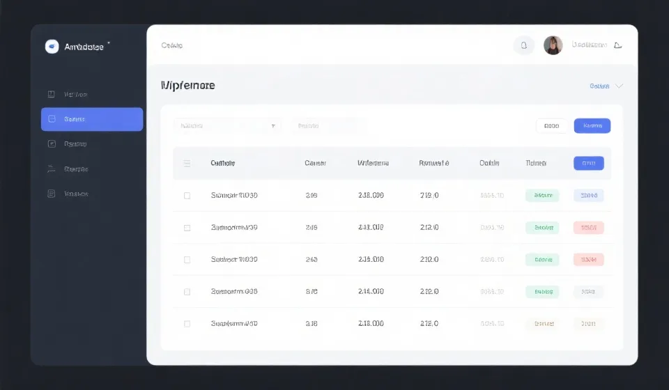 历史数据界面预览